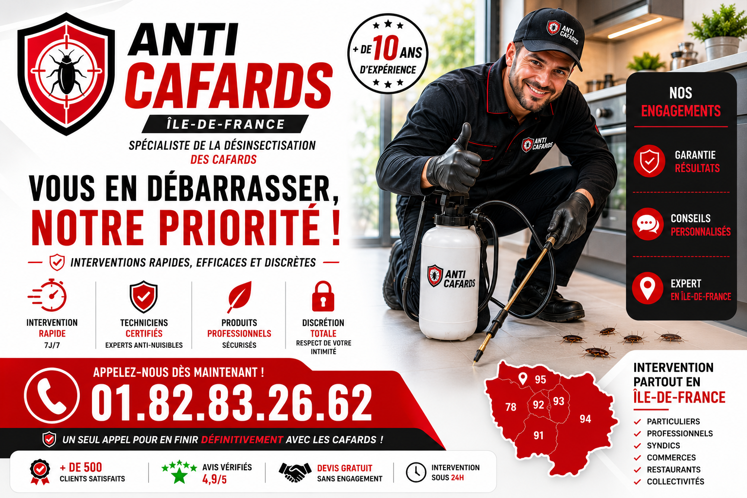 Cafards Gagny
